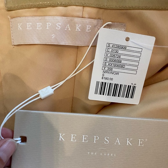 White Lace Urban Outfitters Keepsake Strapless Dress - Picture 3 of 4